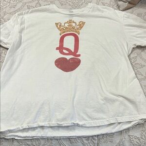 Gildan White Cotton T-Shirt